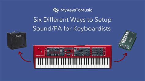 how to build a sound box for electric piano|Six Different Ways to Setup Sound/PA for .